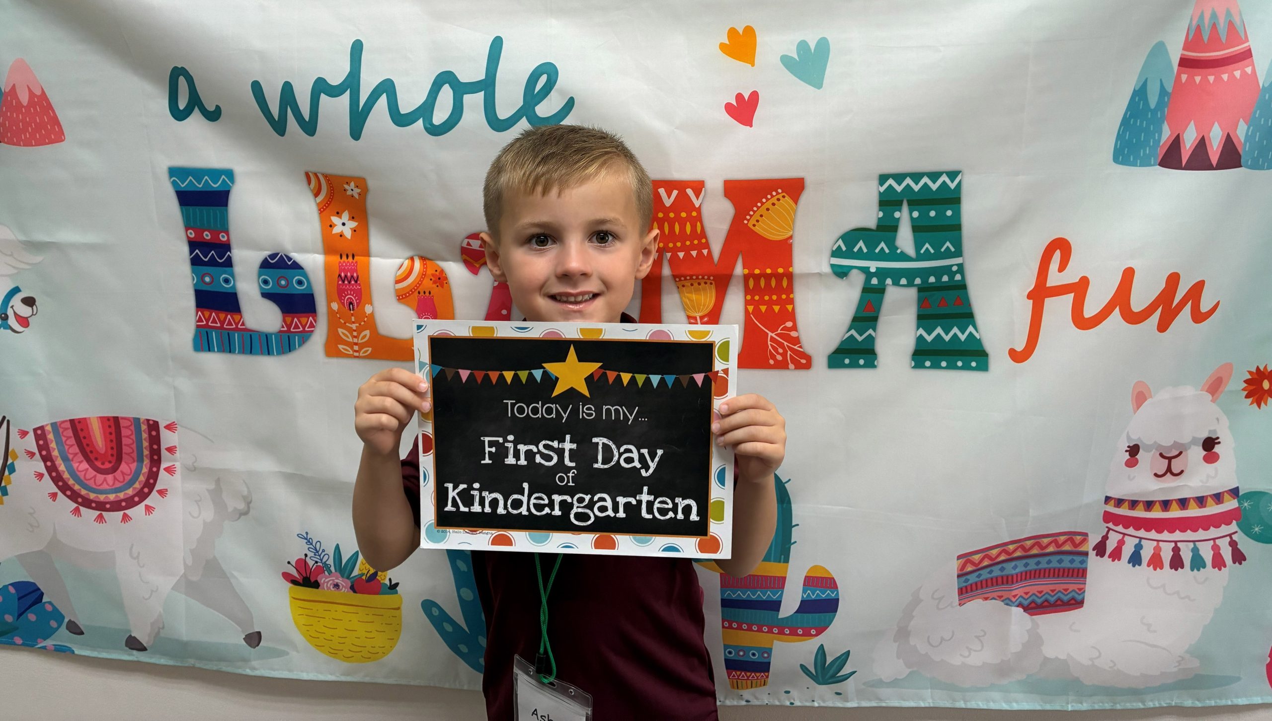 Kindergarten 1st day